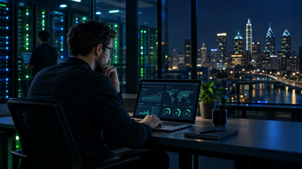 Secure cloud hosting and AI integration planning for a Philadelphia business