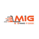 recent application work, mig logo