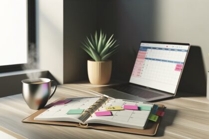 consistent website content schedule