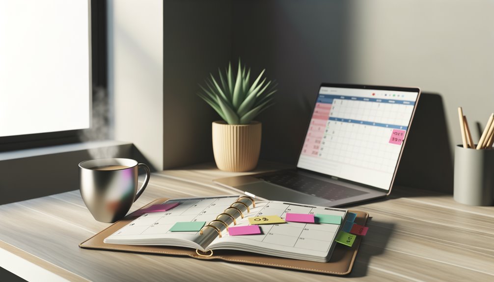consistent website content schedule