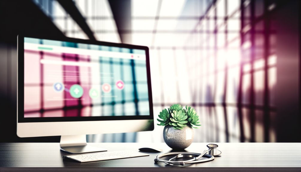 healthcare website design services