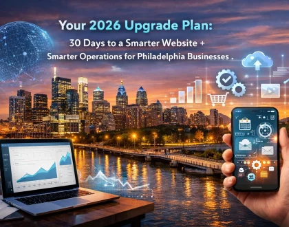 Your 2026 Upgrade Plan: 30 Days to a Smarter Website + Smarter Operations for Philadelphia Businesses