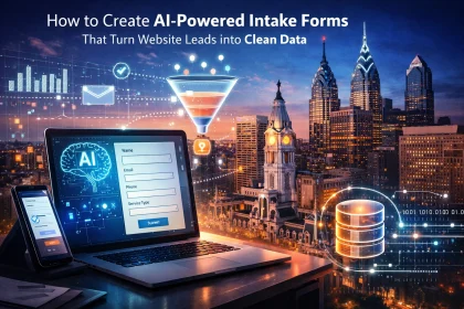 AI-powered intake forms for clean data conversion
