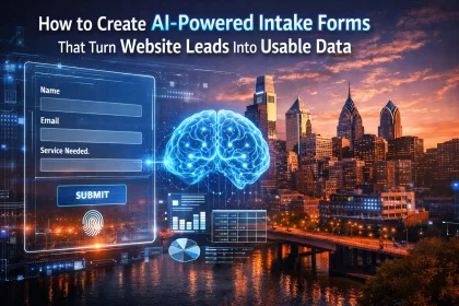 AI intake forms turning leads into usable data