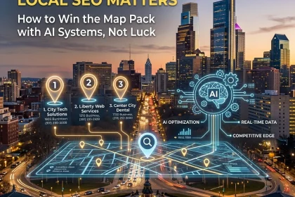 Philadelphia local SEO and AI optimization concept