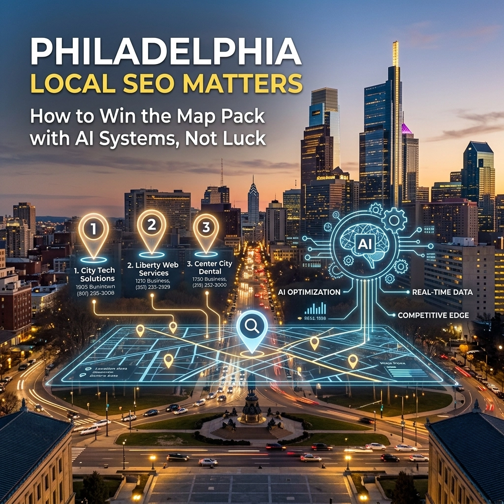 Philadelphia local SEO and AI optimization concept