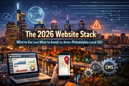 2026 Philadelphia local SEO website stack concept