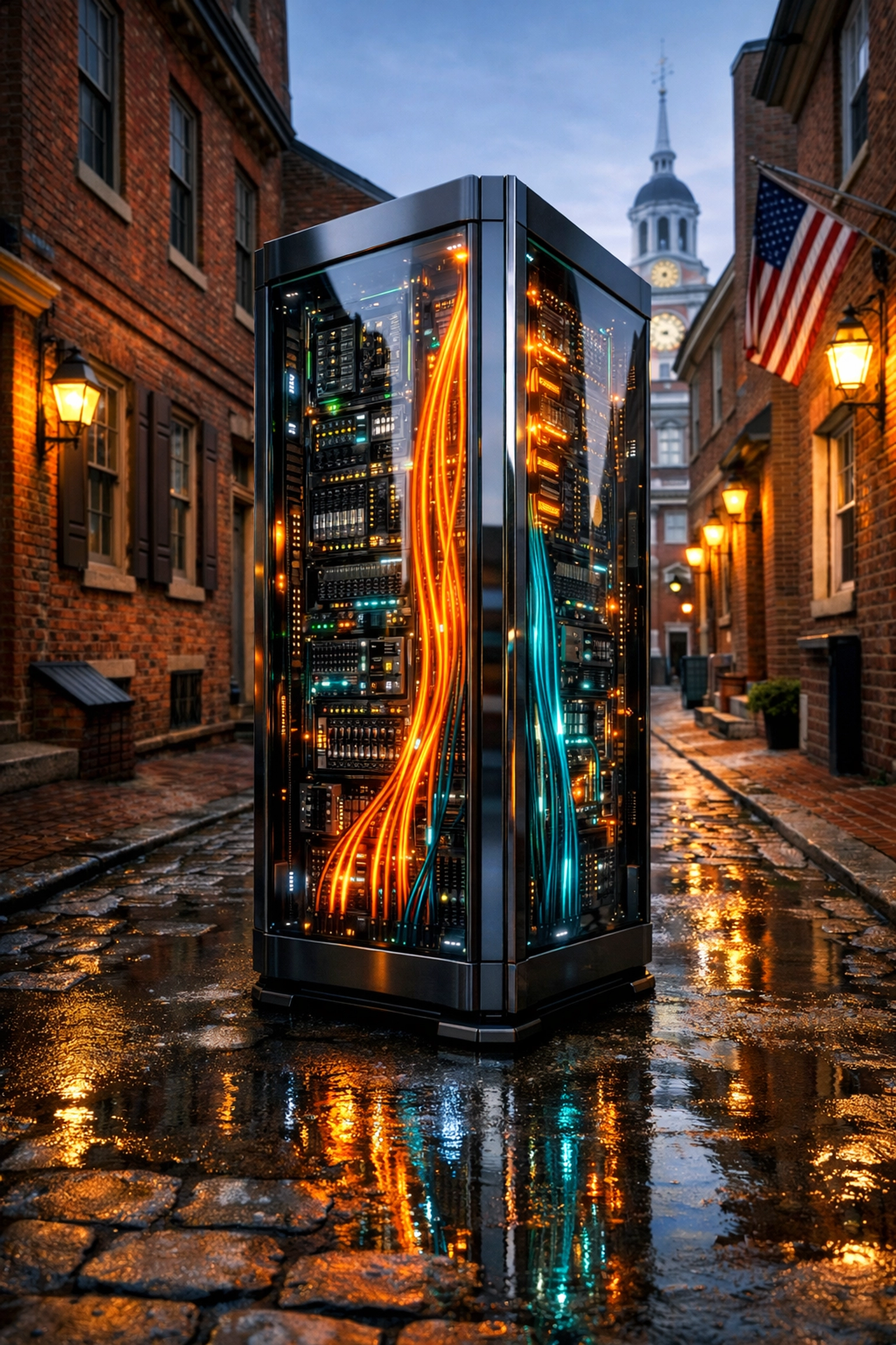 Modern website stack and hosting in Philadelphia Old City, supporting local SEO performance.
