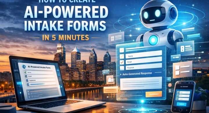 How to Create AI-Powered Intake Forms in 5 Minutes