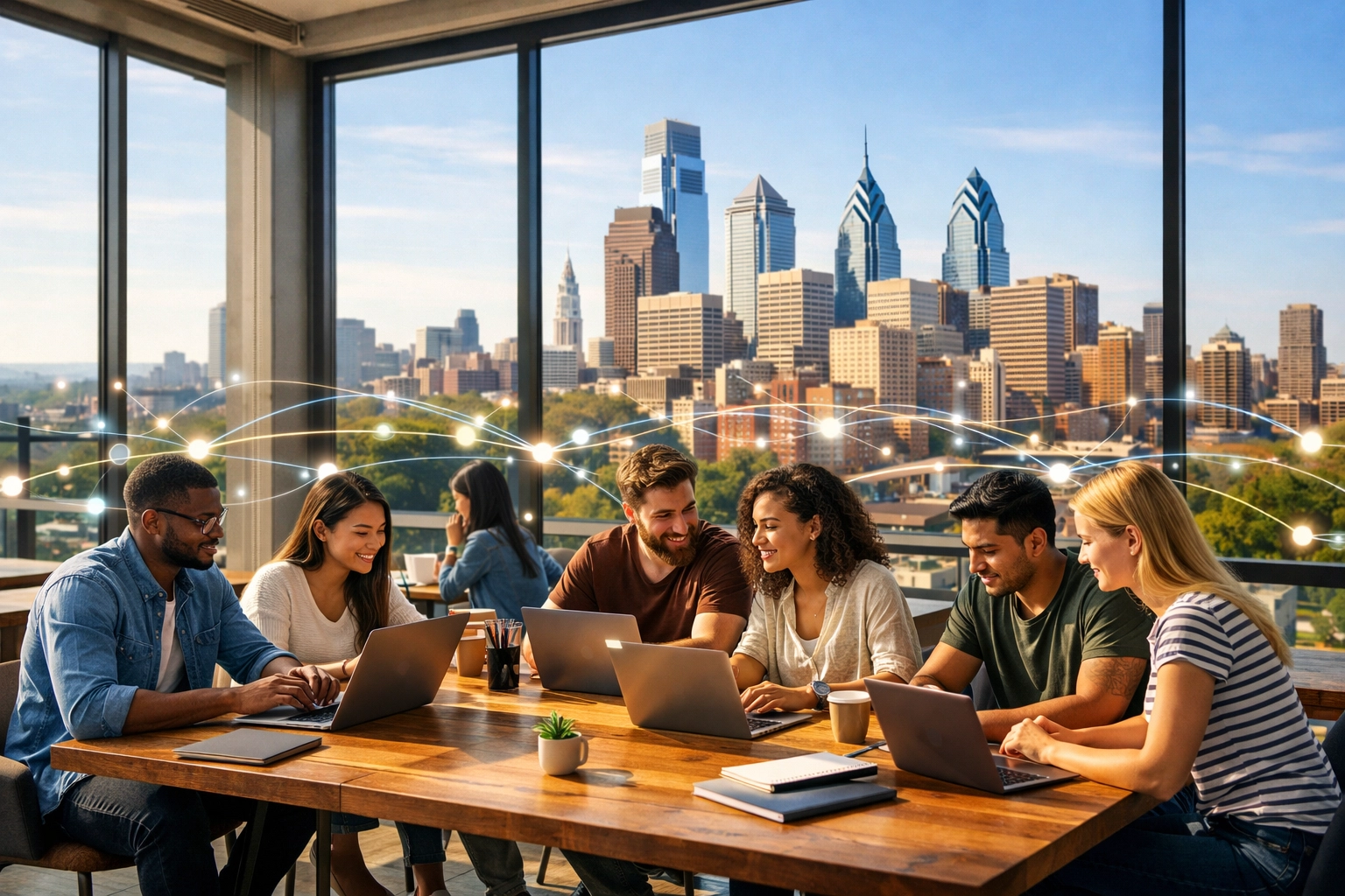 Philadelphia startups in University City using AI automation to grow businesses in Philadelphia.
