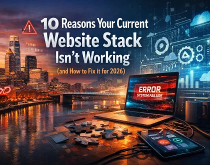 10 Reasons Your Current Website Stack Isn’t Working (and How to Fix it for 2026)