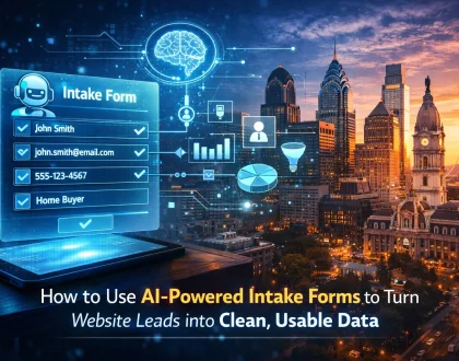 How to Use AI-Powered Intake Forms to Turn Website Leads into Clean, Usable Data