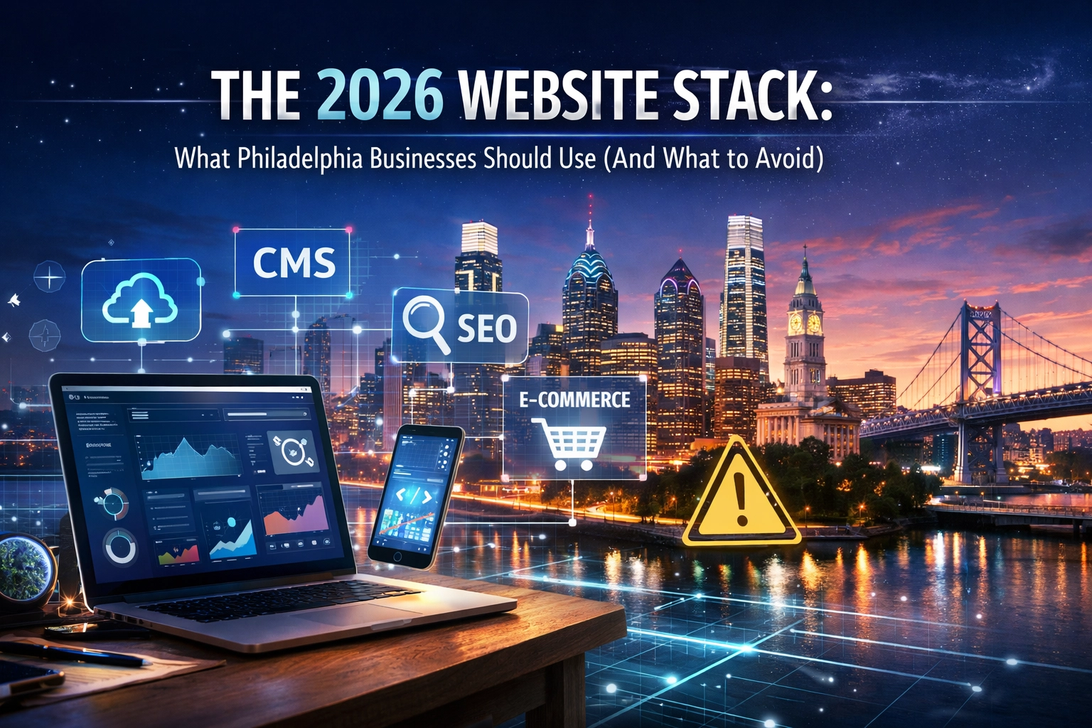 Philadelphia 2026 website technology stack overview