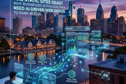 AI-driven web design for Philadelphia businesses