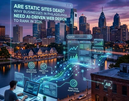 Are Static Sites Dead? Why Businesses in Philadelphia Need AI-Driven Web Design to Rank in 2026