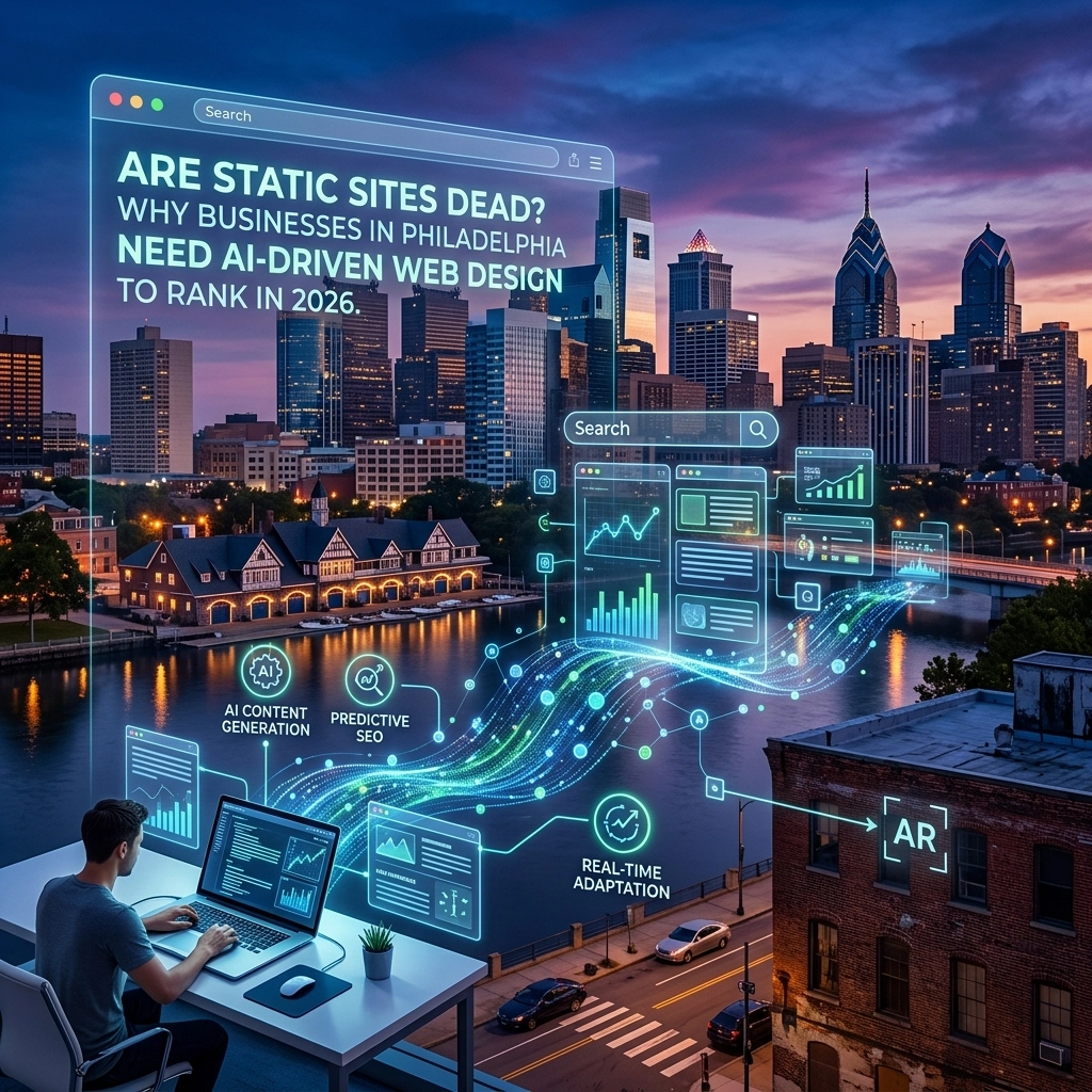 AI-driven web design for Philadelphia businesses