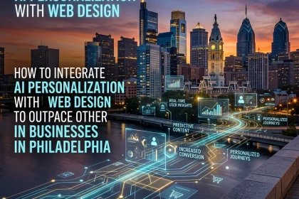 AI and web design integration in Philadelphia business