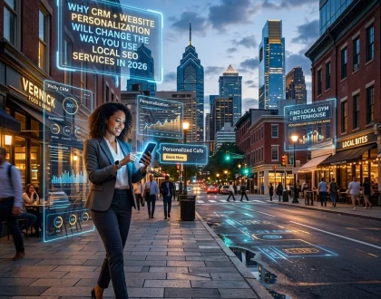 Why CRM + Website Personalization Will Change the Way You Use Local SEO Services in 2026