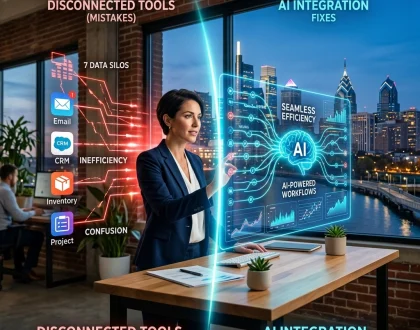 7 Mistakes You’re Making with Disconnected Tools (and How AI Integration Fixes Them for Businesses in Philadelphia)