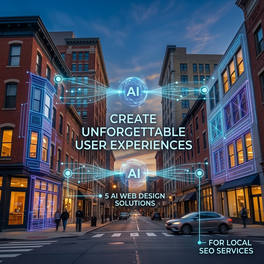 AI web design solutions for local SEO services