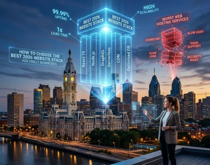 How to Choose the Best 2026 Website Stack (Compared Against the Worst Web Hosting Services for Philly Businesses)