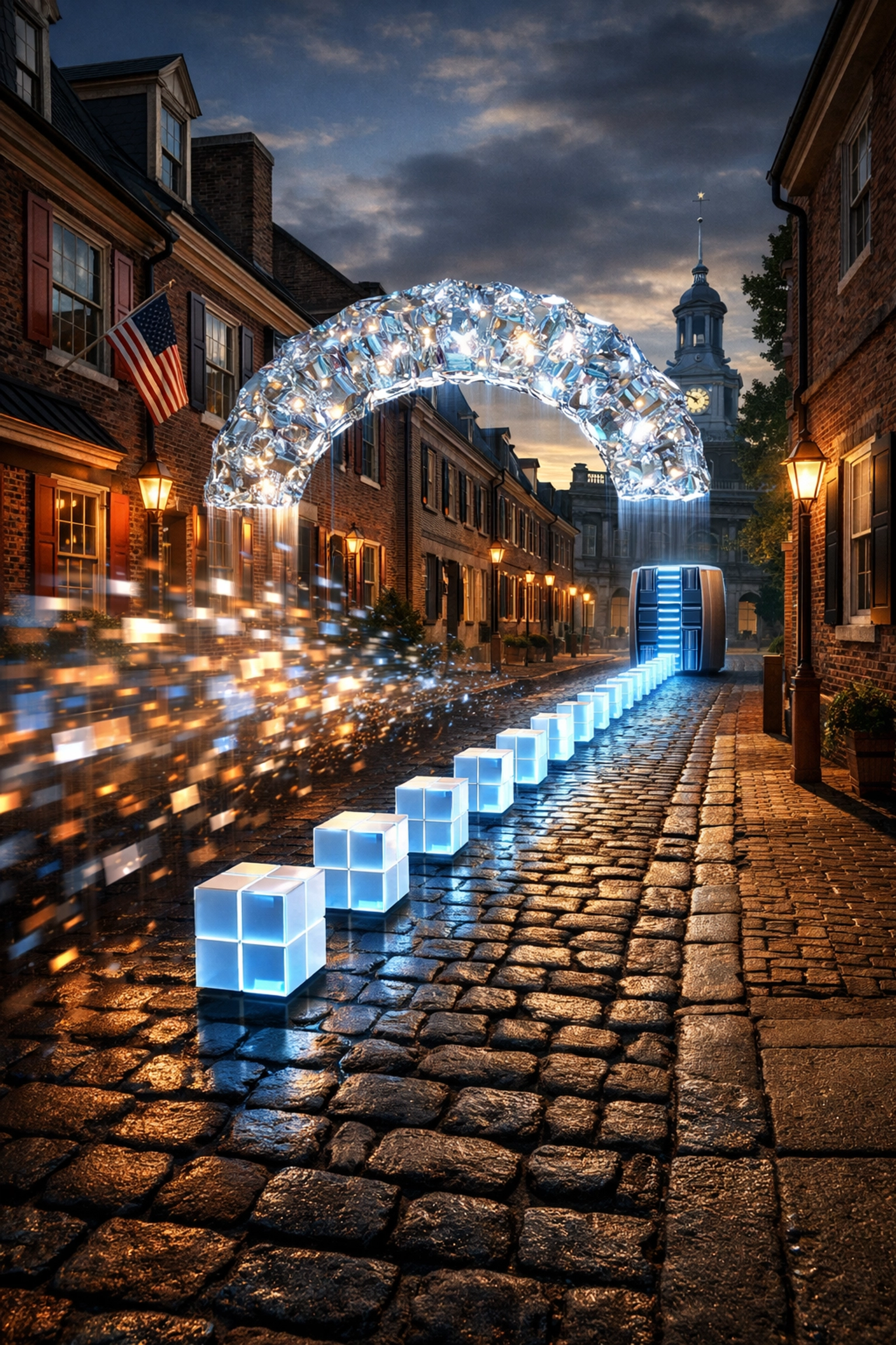 AI automation process cleaning messy lead data for Philadelphia business CRM synchronization.