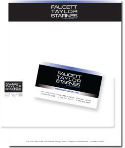 BENT Enterprise stationery design portfolio piece 1